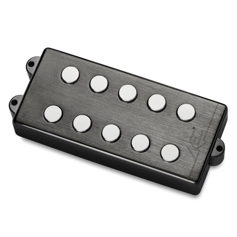 MEC Passive MM-Style Bass Pickup, Metal Cover, 5-S